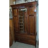 Armoire à glace marquetée à 1 porte