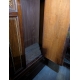 Armoire à glace marquetée à 1 porte