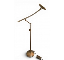 Lampe hallogène articulée en laiton