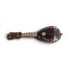 Mandoline miniature en écaille et nacre