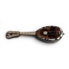 Mandoline miniature en écaille et nacre