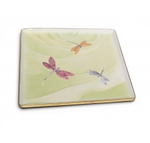 Plat carré "Libellules" par Van Cleef & Arpels