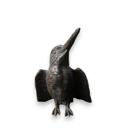 Petit bronze \"Martin-pêcheur\"