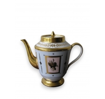 Cafetière Empire en porcelaine