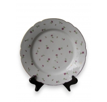 Assiette en porcelaine de Nyon "Bleuets"