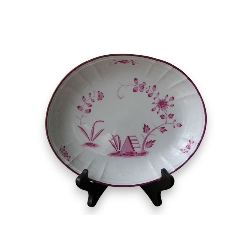 Plat en porcelaine de Meissen