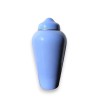  Vase en opaline bleue avec couvercle sur  Moinat SA  - Antiquités décoration