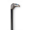 Canne épée avec pommeau argenté Toucan