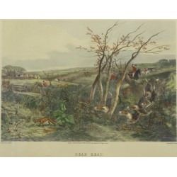 Reproduction de gravure "Dead Beat"