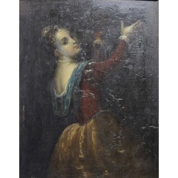 Tableau "Jeune femme"