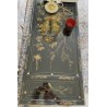 Table basse chinoise en laque noire et dorée