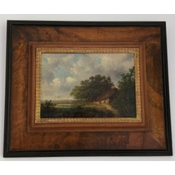Tableau "Paysage avec ferme"
