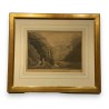 Gravure "Vue de la Galerie d'Algaby"