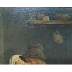 Tableau "La lettre" copie de TENIERS