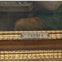 Tableau "La lettre" copie de TENIERS
