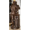 Bronze "Le travail" signé Carlo NICOLI