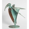 Sculpture Marabout signée R. JACOT-GUILLARMOD