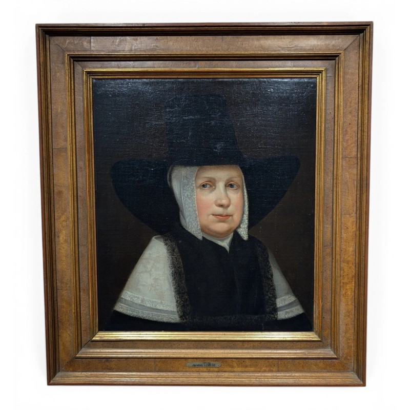Tableau "Portrait" attribué à LEVECQ