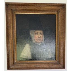 Tableau "Portrait" attribué à LEVECQ
