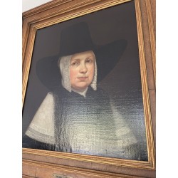 Tableau "Portrait" attribué à LEVECQ