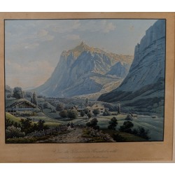 Gravure "Grindelwald" par WEZEL