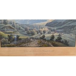 Gravure "Grindelwald" par WEZEL