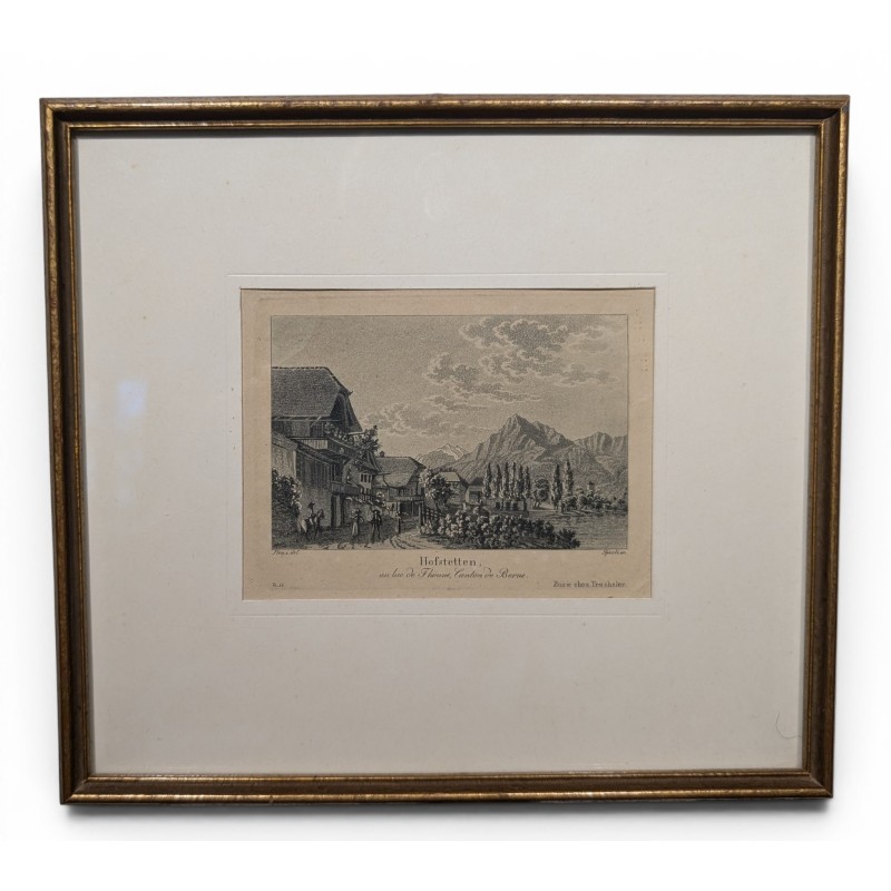 Gravure "Hofstetten" par BENZ