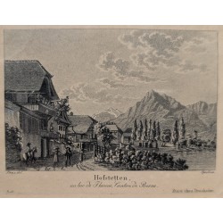 Gravure "Hofstetten" par BENZ