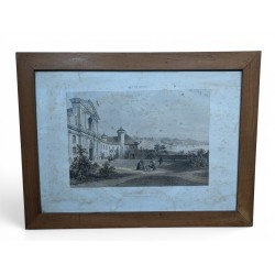 Gravure "Thonon" par BENOIST