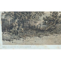 Gravure "Thonon" par BENOIST