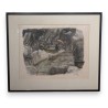 Gravure "Bouquetins d'Espagne" signée HAINARD