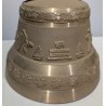 Cloche en bronze Lutte