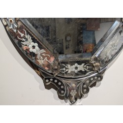 Miroir Vénitien ovale de Murano