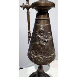 Paire d'aiguillères en bronze Chapeliers