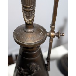 Paire d'aiguillères en bronze Chapeliers