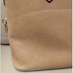 Sac HERMÈS Bolide 35 en cuir beige