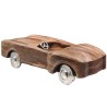 Voiture en aluminium et bois
