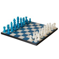 Jeu d'échecs Summer bleu