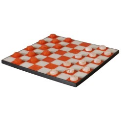 Jeu de dames Summer orange