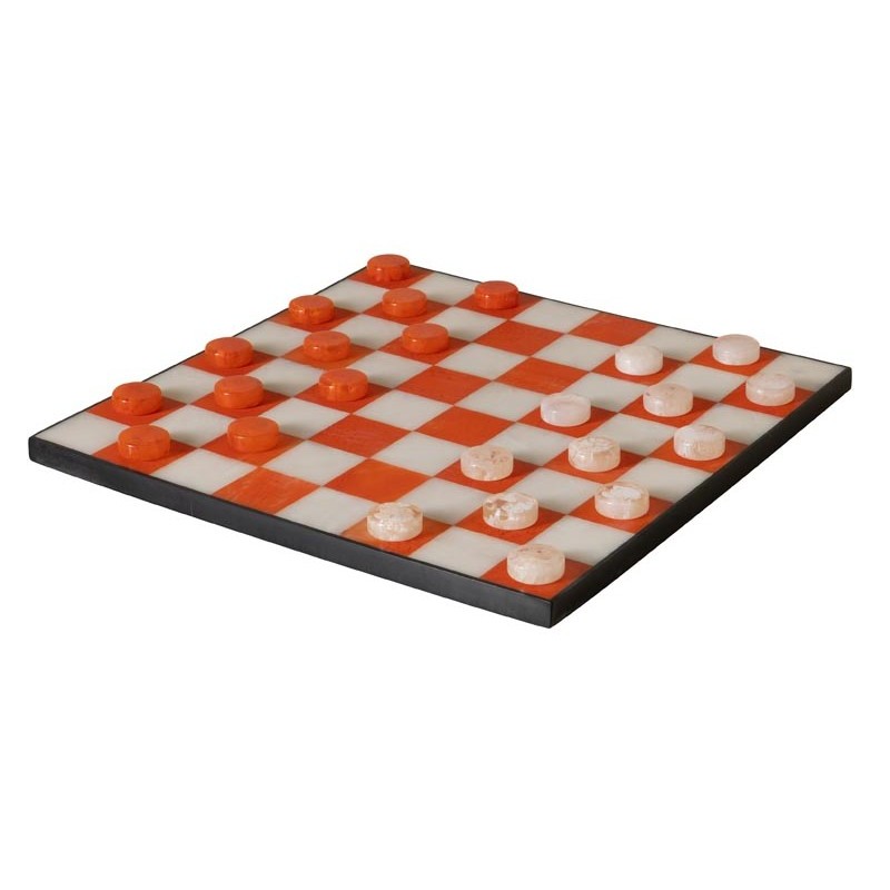 Jeu de dames Summer orange