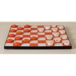 Jeu de dames Summer orange