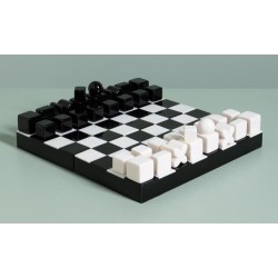 Boite de jeu d'échecs Noir et blanc
