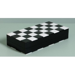 Boite de jeu d'échecs Noir et blanc