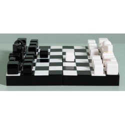 Boite de jeu d'échecs Noir et blanc