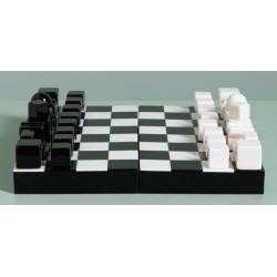 Boite de jeu d'échecs Noir et blanc