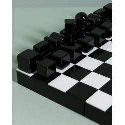 Boite de jeu d'échecs Noir et blanc