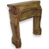 Yellow Art Nouveau fireplace at  Moinat SA  - Antiques and home décor