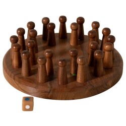 Jeu de mémory à pions colorés
