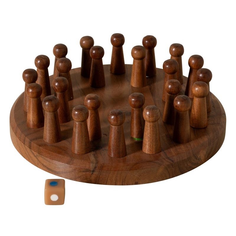Jeu de mémory à pions colorés