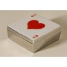 Boîte as de coeur en aluminium